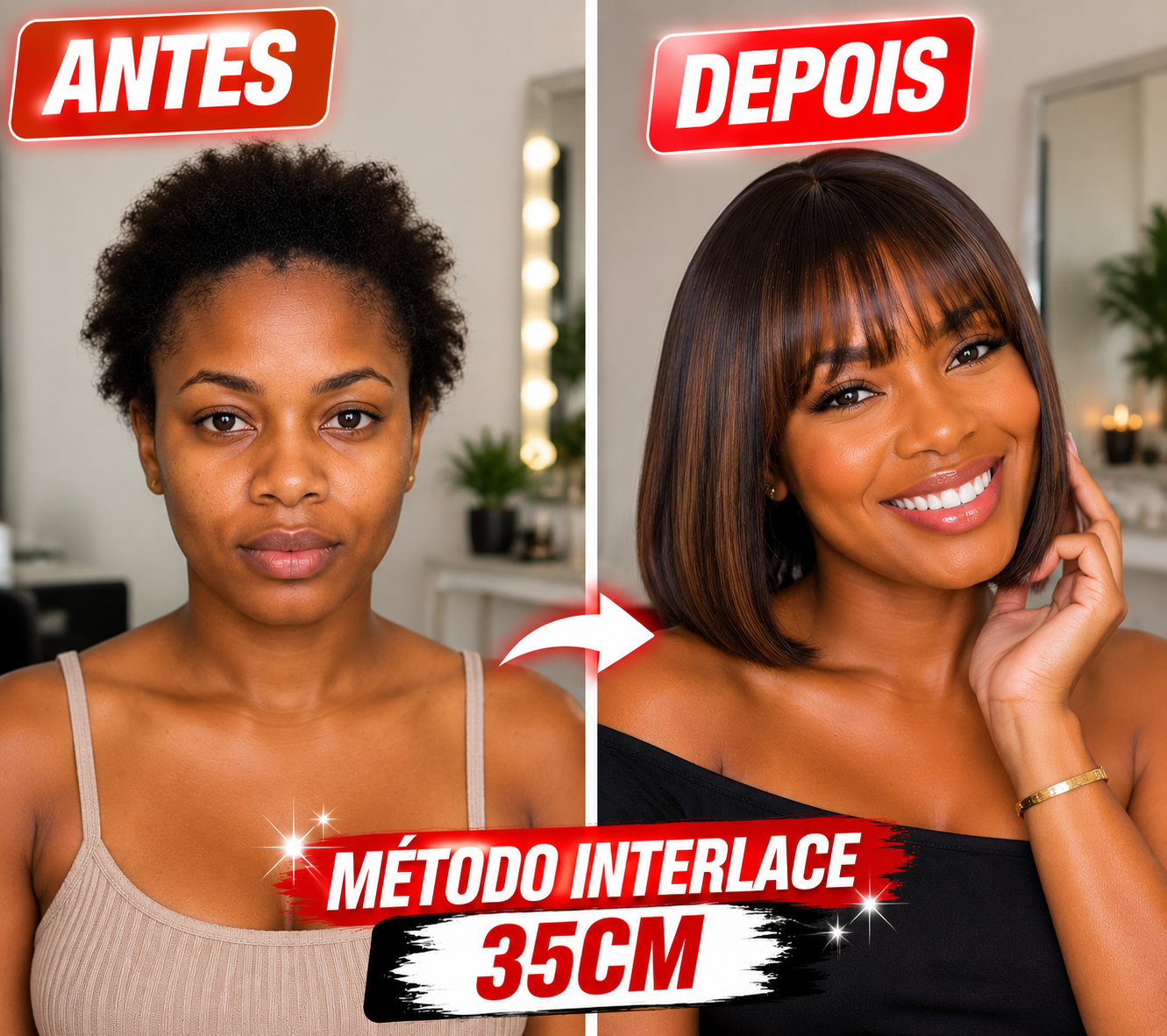 Método Interlace 35cm