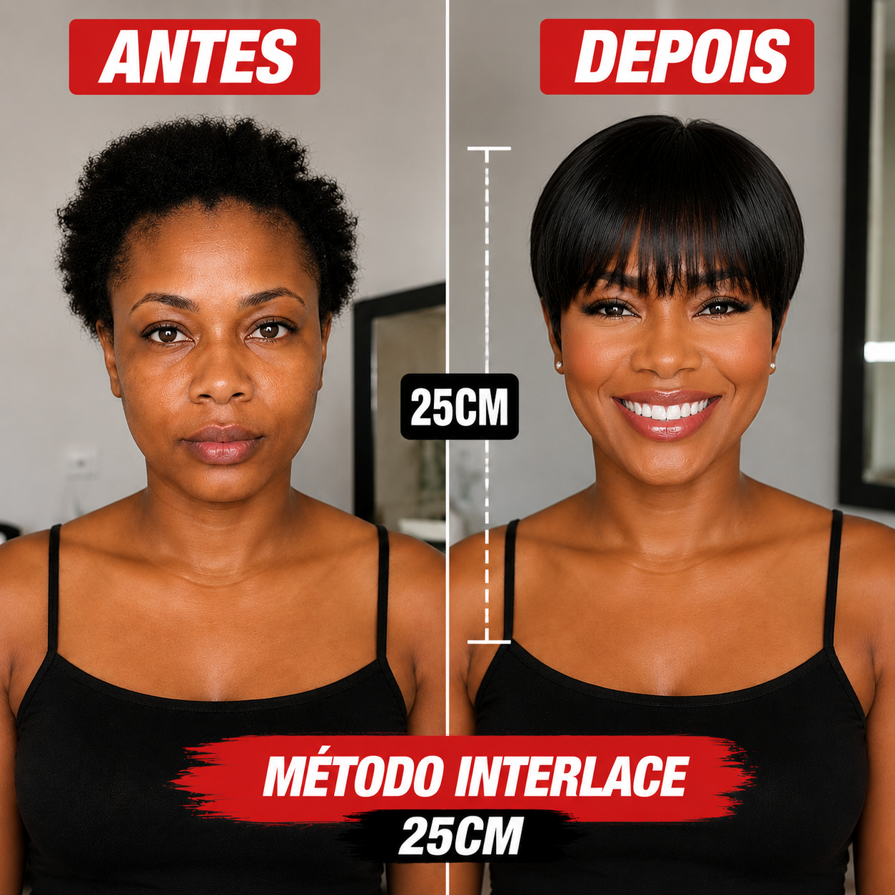 Método Interlace 25cm
