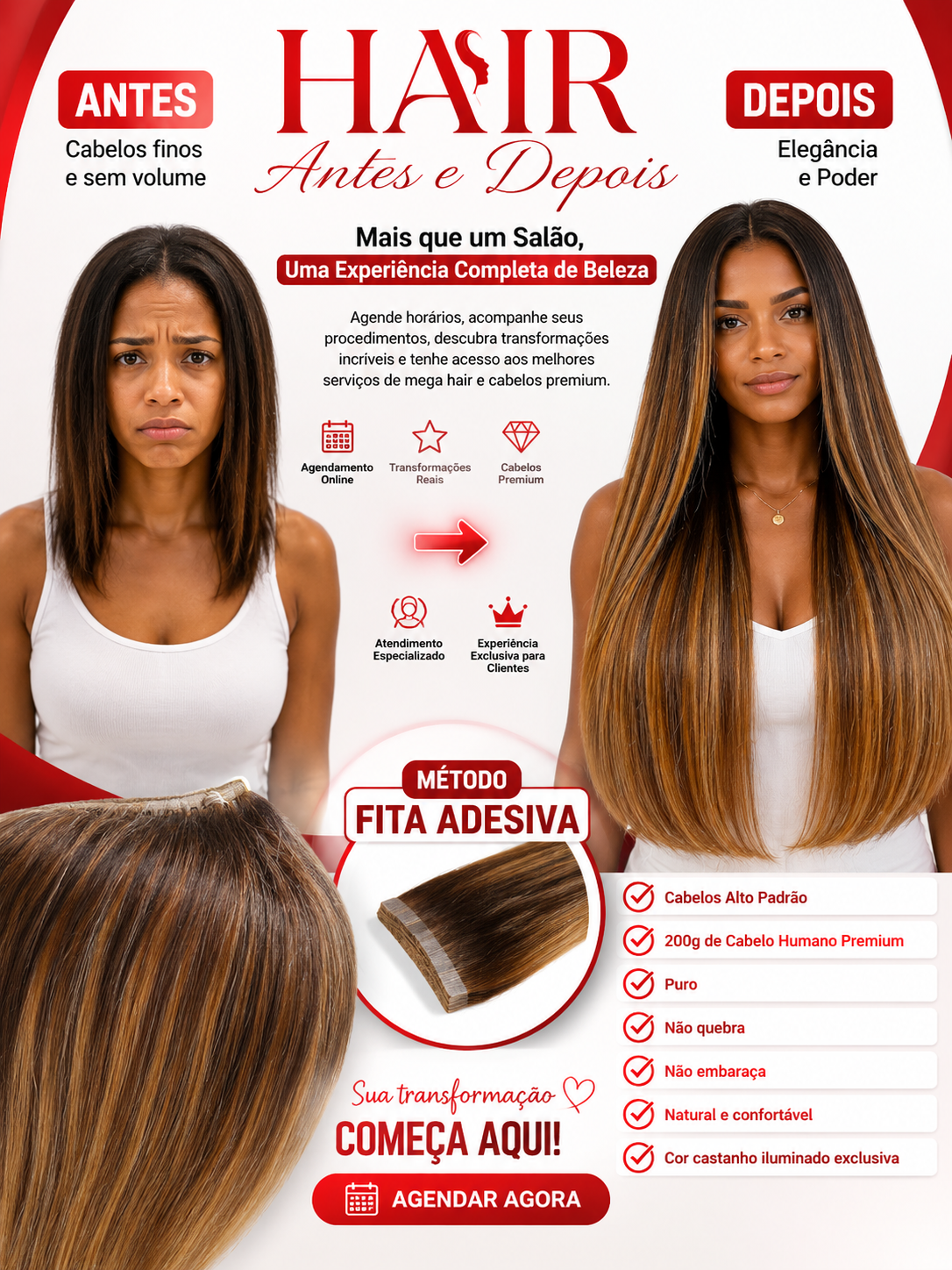 Premium Volume · Fita Adesiva Premium